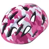 Wag Casque Fille Rose Camouflage Mat XS 48-52cm - Certifié EN1078, Sécurité et Confort