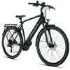 Myland Vélo Électrique Briantea 28 E-TRK M Noir, Taille L, Shimano 8V, 28'