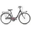 Myland Vélo de Ville Vicolo 26.1 L Noir/Fuchsia, Taille S, Roues 26''
