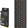 Wag Ruban de Guidon Vélo Noir/Orange 30mm x 1600mm x 2,5mm avec Accessoires