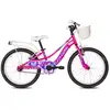 Myland Vélo City Girl 20 pour Enfants - Fuchsia, Cadre Acier Hi-ten, Freins V-Brake
