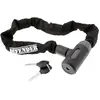 Bta Chaîne en Acier Trempé Noire 6x6 mm, 900 mm avec Clé