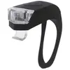 Bta Lumi Avant en Silicone Noir à Piles avec 2 LED et 3 Fonctions
