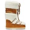 Après-ski hautes Icon Shearling daim modèle mixte Moon Boot