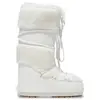 MB ICON FAUX FUR par Moon Boot Blanc 35 - 38 Femme