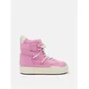 Moon Boot Park Sneaker Boot - Chaussures Pink 40
