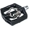Paire de pédales standard alu Switch Cnc Shimano Spd Noir 90x90 mm 202409