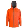 Veste pluie Ã  capuche Gist Giacca Waterproof orange- XL