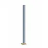 ROTALIANA lampadaire CIMINIERE D'ITALIA F1 (Bleu clair, base dorée bri...