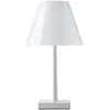 Rotaliana Dina T1 lampe table LED blanche/blanche