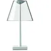 ROTALIANA lampe de table DINA+ (Base blanche - Polycarbonate et alumin...