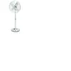 ARGO CLIMA PALLADIUM Ventilateur sur pied 4 Pales 3 Vitesses, Argent Chromé,   40 cm