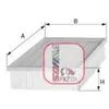 Filtre à air SOFIMA S 3298 A