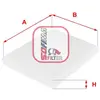 Filtre d'habitacle (filtre à pollen) SOFIMA S 3043 C