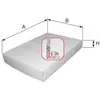 Filtre d'habitacle (filtre à pollen) SOFIMA S 3325 C