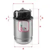 Filtre à carburant SOFIMA S 5517 GC