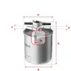 Filtre à carburant SOFIMA S4026NR