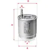 Filtre à carburant SOFIMA S 4160 NR