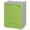 Artplast PAPELERA RECICLAJE EN POLIPROPILENO VERDE CON DEPÓSITO 20L