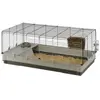 Cage pour Lapins Krolik 120 XL - Ferplast - Vert - Montage A monter soi-même - Plastique et métal