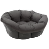 Housse Sofà anthracite pour corbeille Ferplast Siesta Deluxe - taille 10 : L 96 x l 71 x H 32 cm