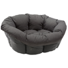 Housse Sofà anthracite pour corbeille Ferplast Siesta Deluxe - taille 6 : L 73 x l 55 x H 27 cm