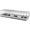 Ferplast Clapier Krolik 200 205x60x50 cm Gris