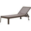 NARDI set de 2 bains de soleil PLANO (Tabacco / Castagno - Polipropile...
