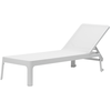 NARDI set de 2 bains de soleil PLANO (Blanc / Blanc - Polipropilene fi...