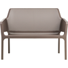 NARDI banc pour extérieur NET BENCH (Gris tourterelle - Polypropylène PRV)