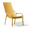 NARDI fauteuil pour extérieur NET LOUNGE (Moutarde - Polypropylène PRV)