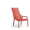 Nardi Fauteuil Pour Extérieur Net Lounge (Blanc - Polypropylène Prv)