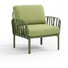 Fauteuil Komodo  - avocado Sunbrella® - agave Nardi