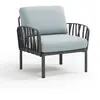 Fauteuil Komodo  - ghiaccio Sunbrella® - antracite Nardi