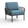 Fauteuil Komodo  - antracite - adriatic Sunbrella® Nardi