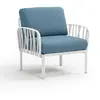Fauteuil Komodo  - adriatic Sunbrella® - bianco Nardi
