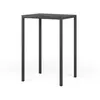 NARDI table carré pour extérieur PIAVE 70 HIGH cm (Anthracite - Piano ...