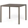 NARDI table carré pour extérieur PIAVE 90 cm (Tabac - Piano Laminato /...