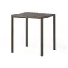 NARDI table carré pour extérieur PIAVE 70 cm (Tabac - Piano Laminato /...