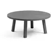 NARDI table basse pour extérieur MAXIMO 70 MINI (Basalte - Polypropylè...