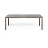 Table à rallonges Rio Alu 140 cm - tortora Nardi