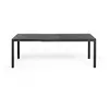 Table à rallonges Rio Alu 140 cm - anthracite Nardi