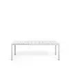 Table à rallonges Rio Alu 140 cm - bianco Nardi