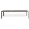 Table extensible Rio Alu 210 cm - tortora Nardi