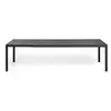 Table extensible Rio Alu 210 cm - anthracite Nardi