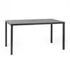 NARDI table rectangulaire pour extérieur CUBE 140x80 cm (Anthracite - ...