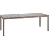 NARDI table pour extérieur RIO 140 EXTENSIBLE GARDEN COLLECTION (Gris ...
