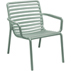 NARDI set de 2 fauteuils pour extérieur DOGA RELAX (Menthe - Polypropylène PRV)
