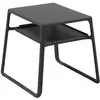 Brafab NARDI - Table d'appoint Pop - Noir - Résine de fibre de verre - Designer Raffaello Galiotto