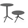 Nardi Table Ronde Pour L'extérieur Spritz (Anthracite - Polypropylène ...